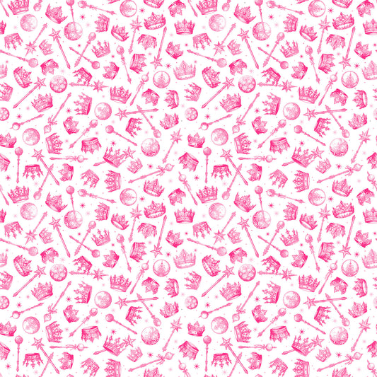 Good Together by Patrick Lose Enchantment White 10707-10 Cotton Woven Fabric