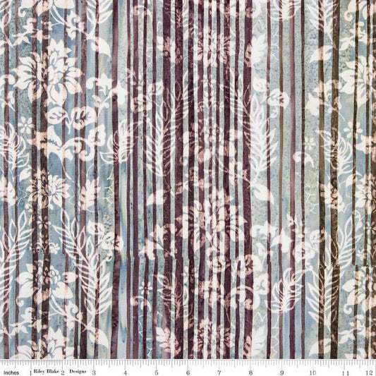 Expressions Batiks Express Yourself Color Bands Organza Cotton Batik BT23027-148