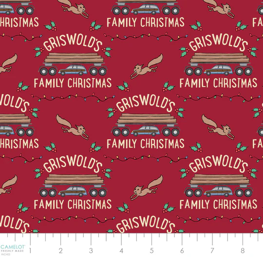 Preorder July 2026: National Lampoons Christmas Vacation Red Griswolds Family Xmas 23150124-02 by Camelot