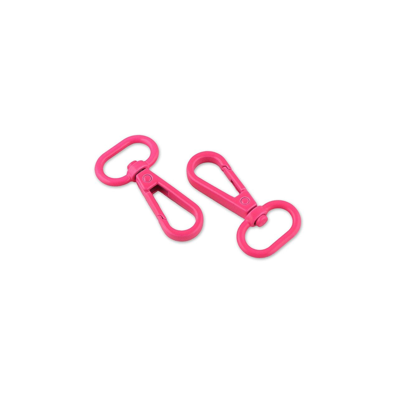 Preorder November 2026: Tula Pink Sallie Tomato: Two Neon Pink 3/4" Swivel Hooks STS140NP