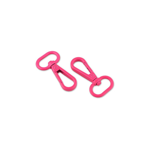 Preorder November 2026: Tula Pink Sallie Tomato: Two Neon Pink 3/4" Swivel Hooks STS140NP