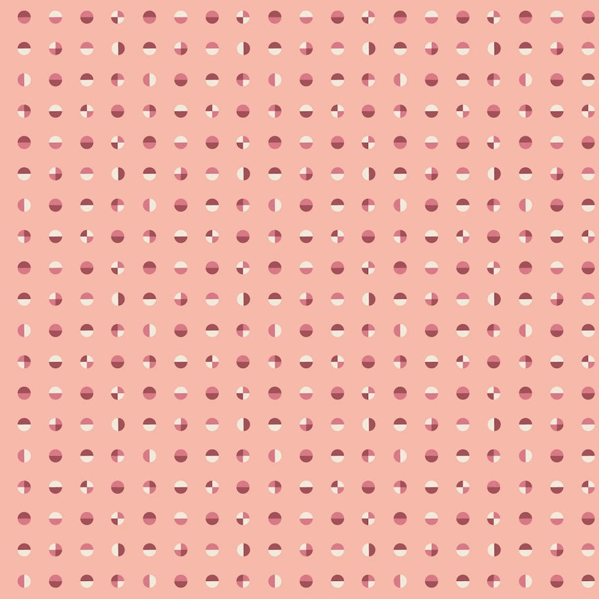 PREORDER ITEM EXPECTED IN JANUARY 2026: American Bold Organic by Frank Lloyd Wright Collection Flesh Pink    228696X Cotton Woven Fabric