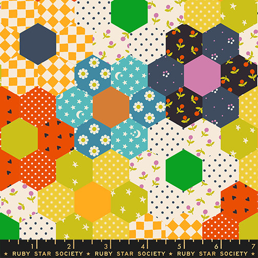 PREORDER ITEM - EXPECTED OCTOBER 2025: Catnap by Alexia Marcelle Abegg of Ruby Star Society Flower Garden Warm Red    RS4130.13 Cotton Woven Fabric