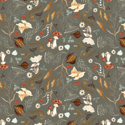 PREORDER ITEM - EXPECTED JANUARY 2025: Forager by Rae Ritchie Forest Finds Clover    ST-DRR3036CLOVER Cotton Woven Fabric