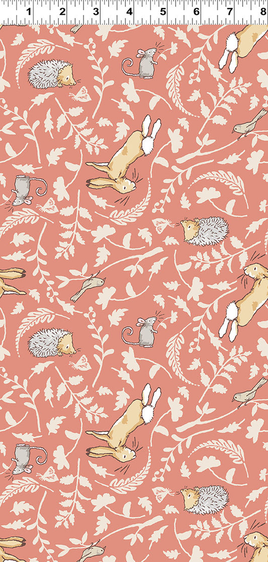 Licensed Guess How Much I Love You 2024 Forest Friends Rust Cotton Flannel Fabric Y4252-71 Cotton Flannel