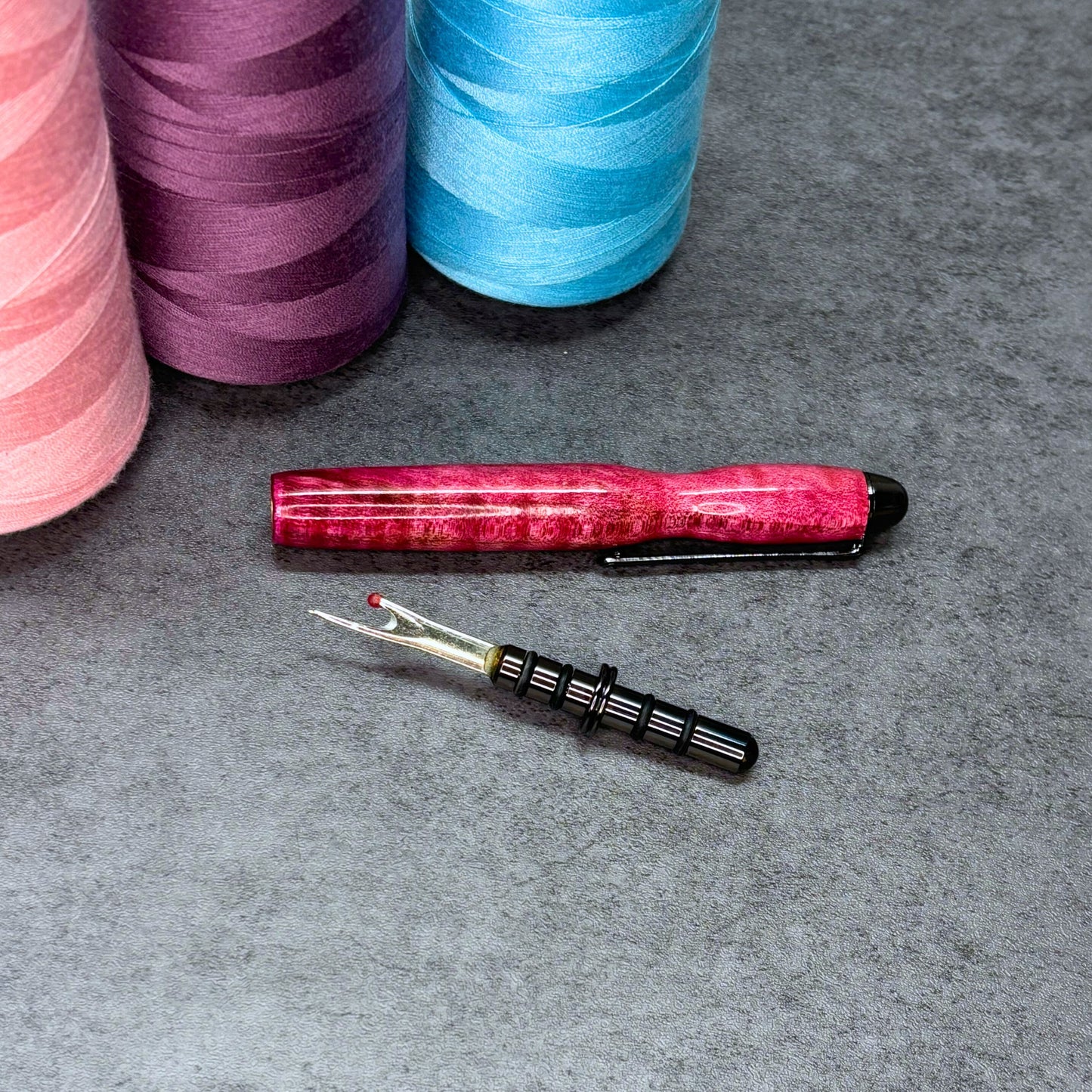 Seam Ripper Rose Gunmetal by Fetch Woodcrafts