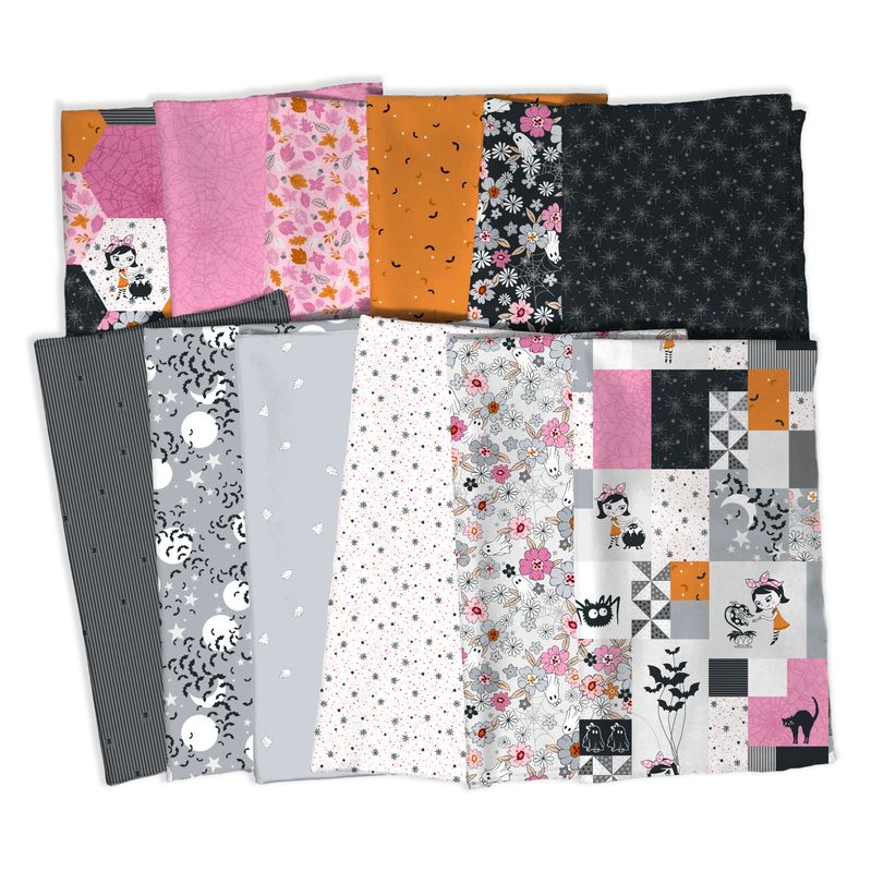 Preorder June 2027: Wednesday's Child HY Bundle of 11 Prints Fabric