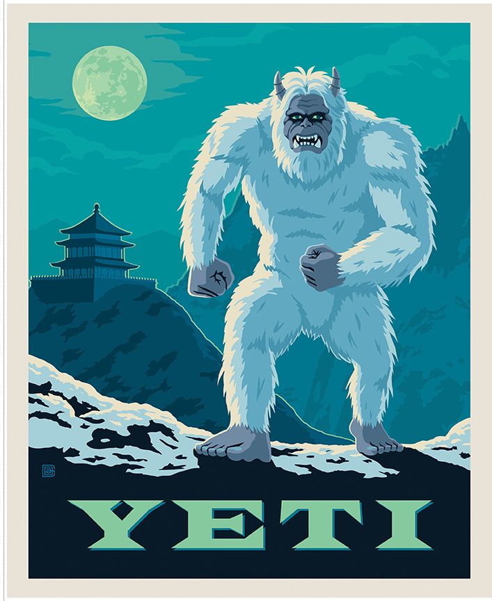 Preorder May 2027: Legends of the National Parks 2 Yeti Panel PD19175-PANEL