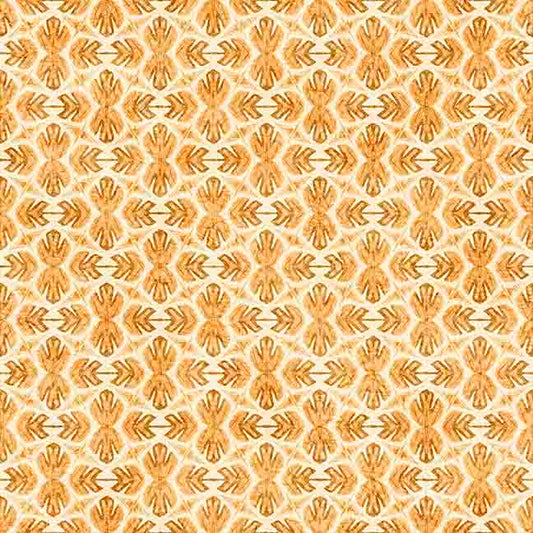 PREORDER ITEM - EXPECTED MARCH 2025: Bigfoot by Morris Creative Group Geometric Orange    30997O Cotton Woven Fabric