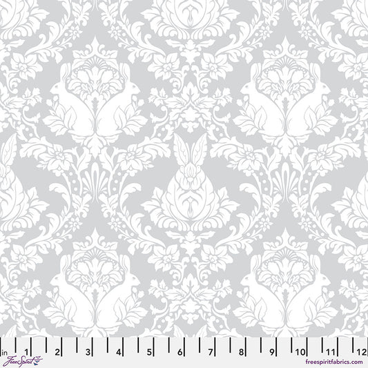 PREORDER ITEM - EXPECTED APRIL:  Tula Pink’s New True Colors 2025 Ghost Bunny Whisper    PWTP251.WHISPER Cotton Woven Fabric