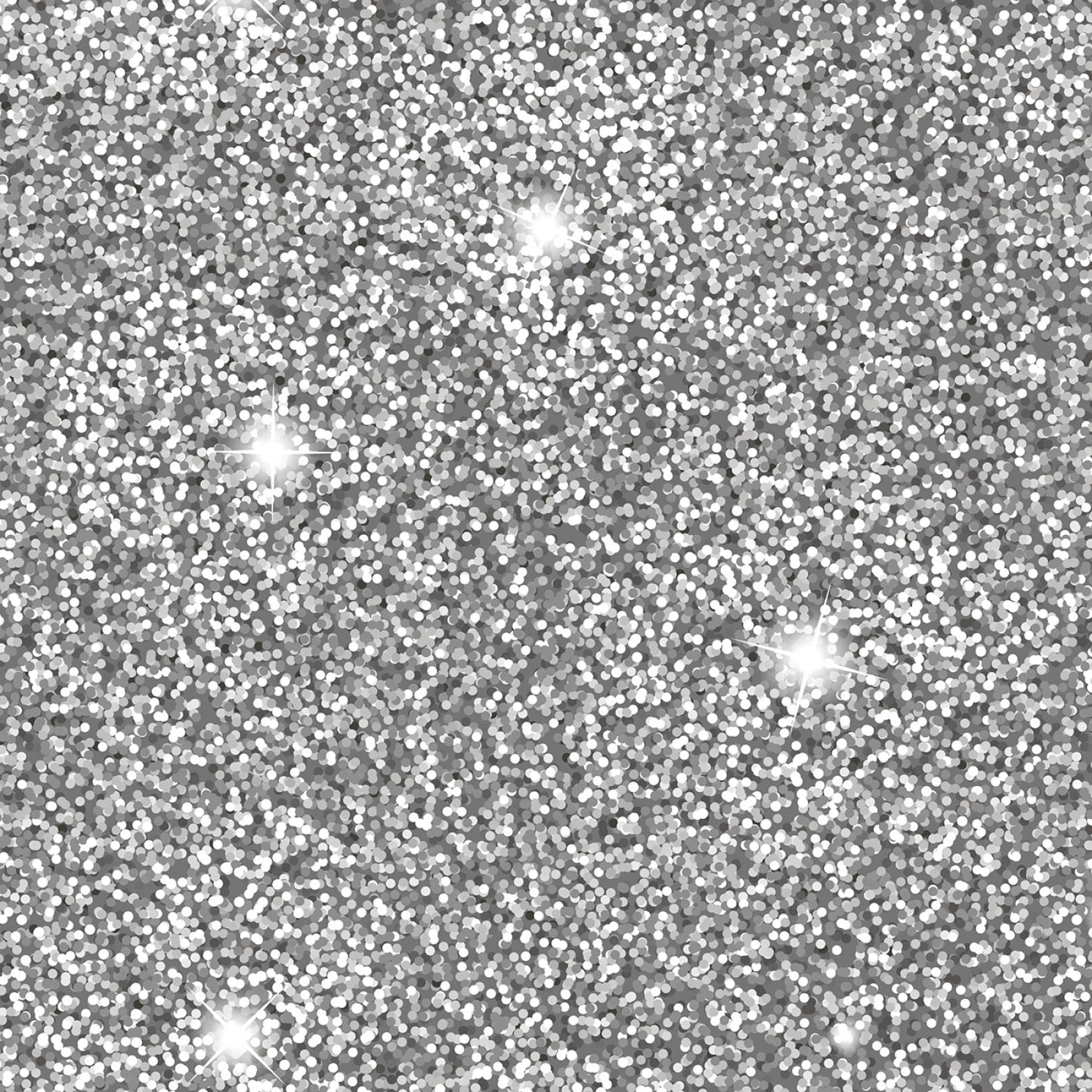 Disco Glitter Silver with Silver Metallic    A840.3 Cotton Woven Fabric