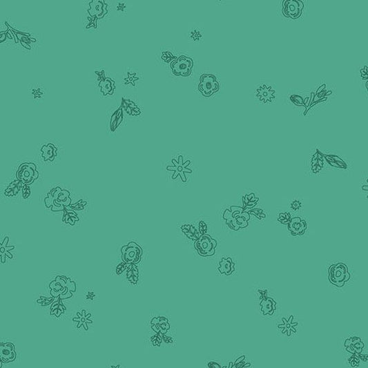 Preorder August 2026: Color Camp Grove Glass Sprig Muted Teal 10425-T by Alison Glass