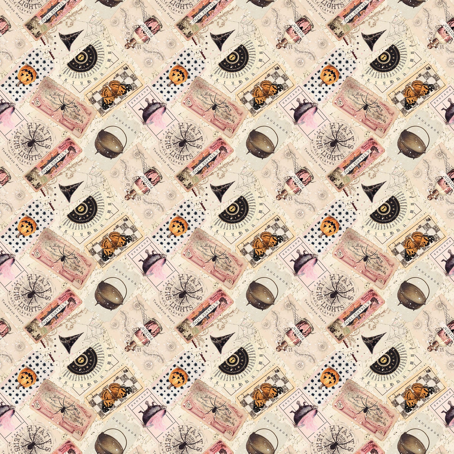 Preorder June 2027: Magic Spells Labels Peach 2356-33