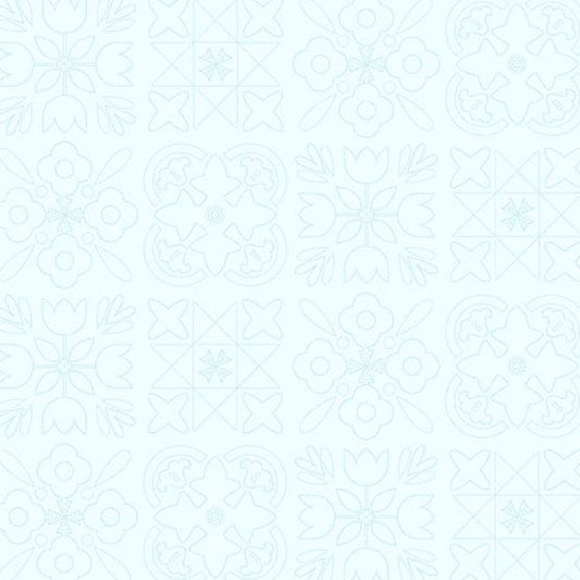 Preorder August 2026: Color Camp Dusk Bandana Lightest Pool 10428-LB by Alison Glass