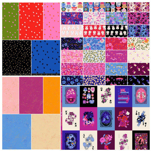 PREORDER ITEM - EXPECTED OCTOBER 2025: Hello Alice by Sarah Watts of Ruby Star Society Fat Quarter Bundle of 28 Prints + 1 Panel   RS2120FQ Bundle