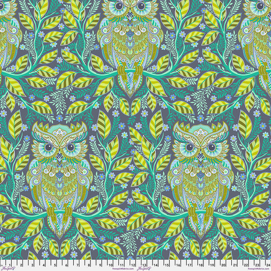 Tula Pink’s Full Moon Forest II Hootie Patootie Starlight    PWTP244.STARLIGHT Cotton Woven Fabric