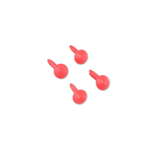 Preorder November 2026: Tula Pink Sallie Tomato: Four Neon Coral 1/2" Bag Feet Bucket STS101NC