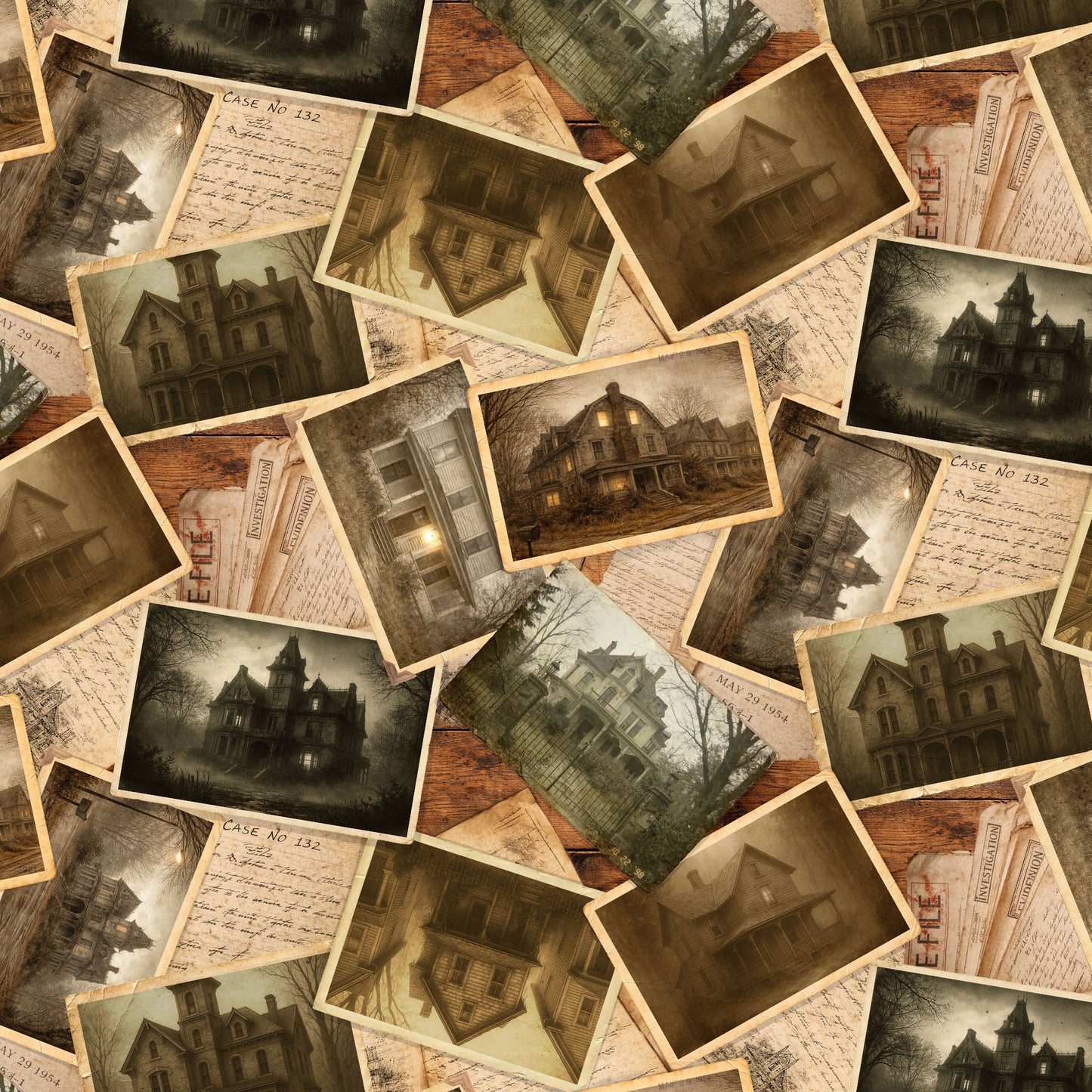 Preorder June 2027: Haunted Mansion Mysterious Evidence Sepia 3248-34