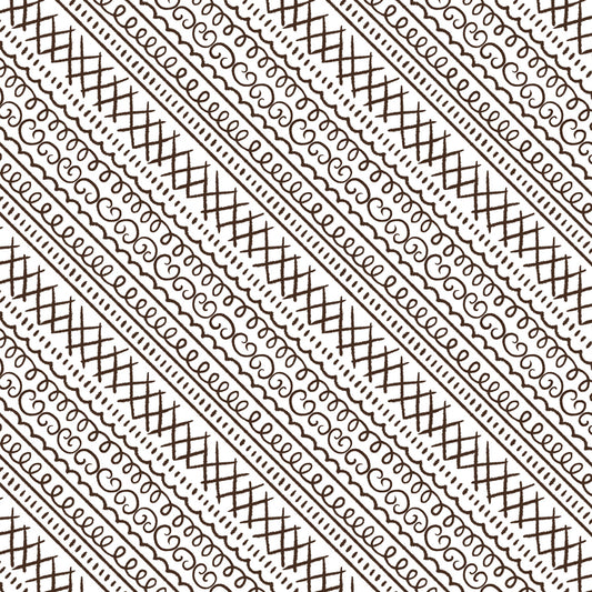 Baking Up Joy by Danielle Leone Icing Stripe White    27710-121 Cotton Woven Fabric