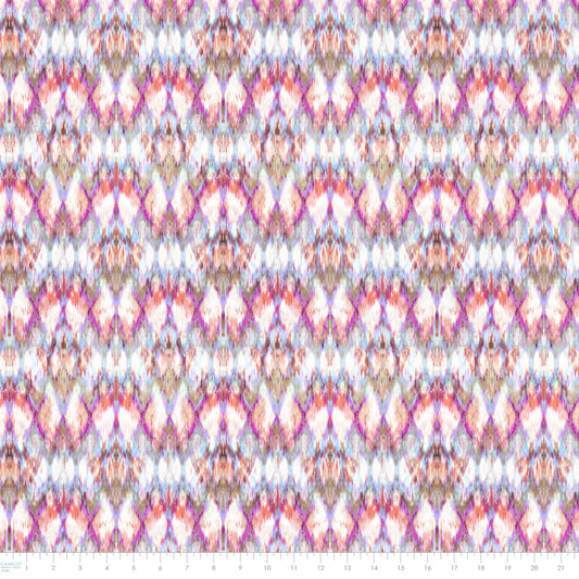 Daphne Ikat Wash Multi 21231302-01 Cotton Woven Fabric