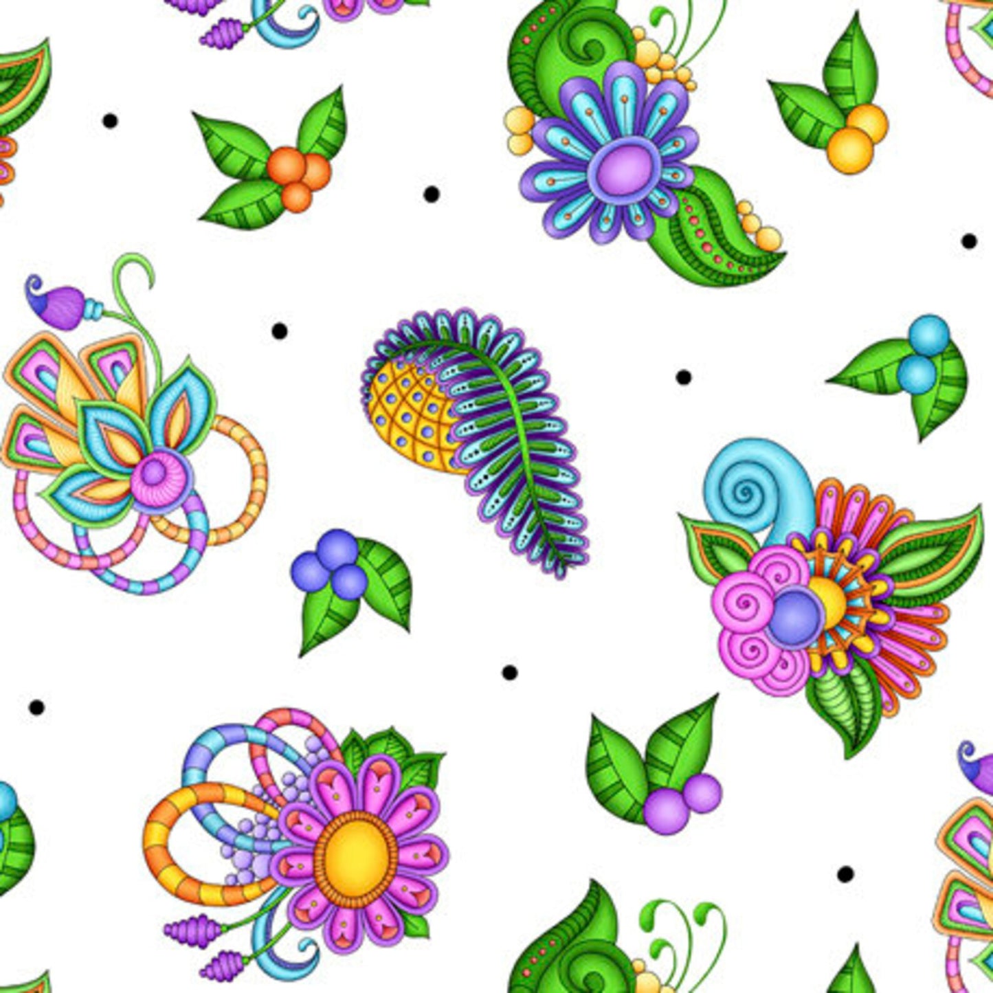 Sweet Savings July 2026 Festival Geo Blooms on White 28030 2