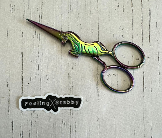 Feeling Stabby Vinyl Sticker (TFCS Exclusive Sticker)