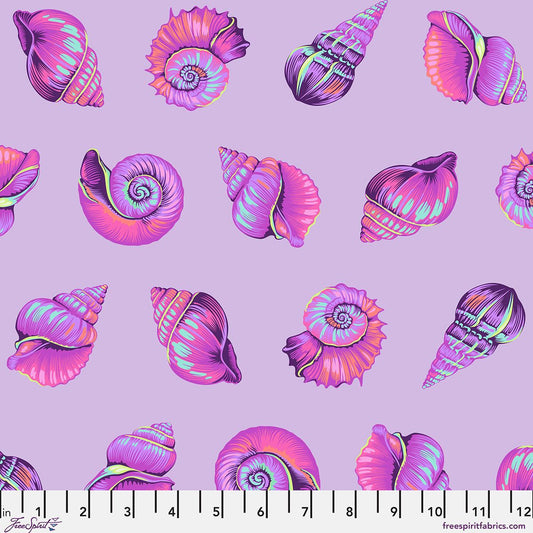 Preorder May 2026: Floral Reef Lil Shelly Ultraviolet PWTP266 by Tula Pink