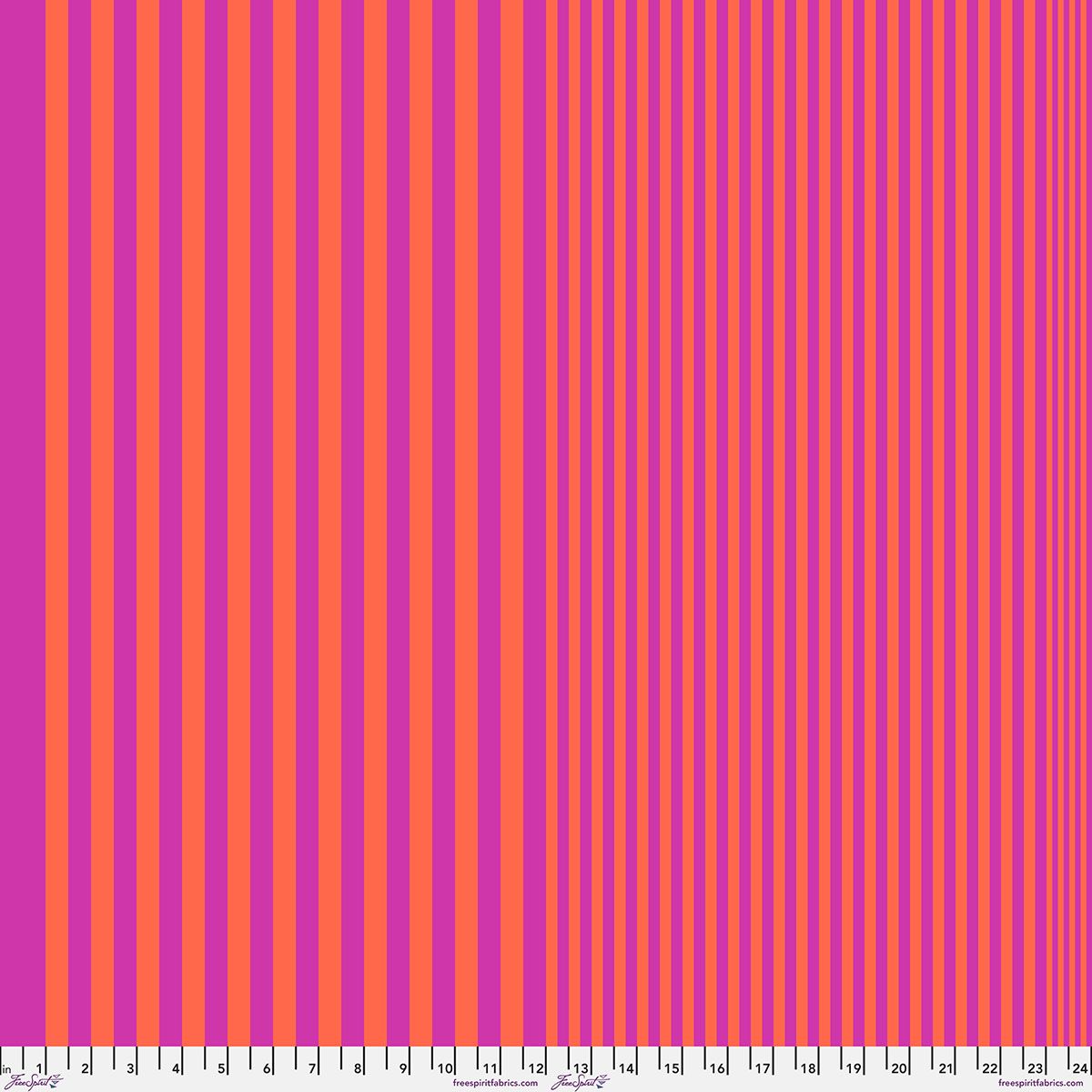 Preorder March 2027: Tula Pink True Colors Sticks and Stones PWTP298.Firecracker