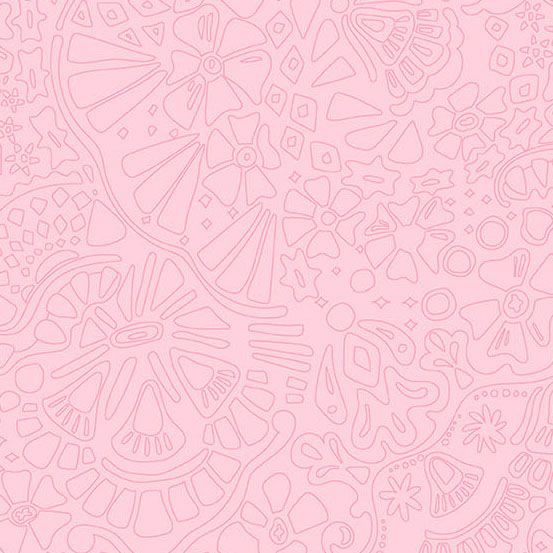 Preorder September 2026: Color Camp Bloom Glass Veil Lighter Strawberry 10426-E by Alison Glass