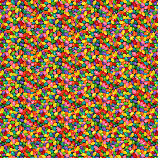 Spring Treats Jelly Beans CD3397-MULTI Cotton Woven Fabric