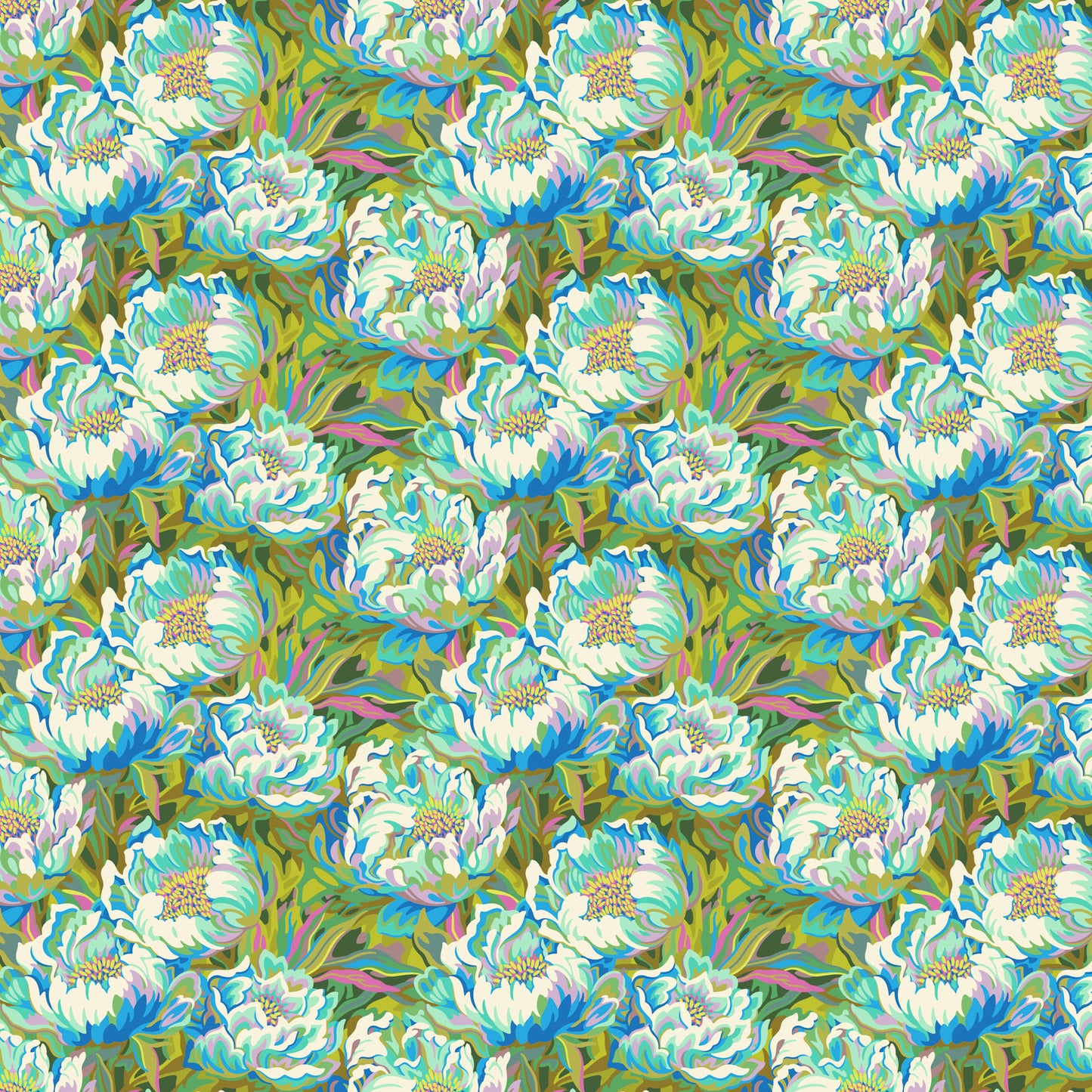 PREORDER ITEM - EXPECTED MAY 2025: Full Bloom by Heather Bailey Joy Blue    91085-40 Cotton Woven Fabric