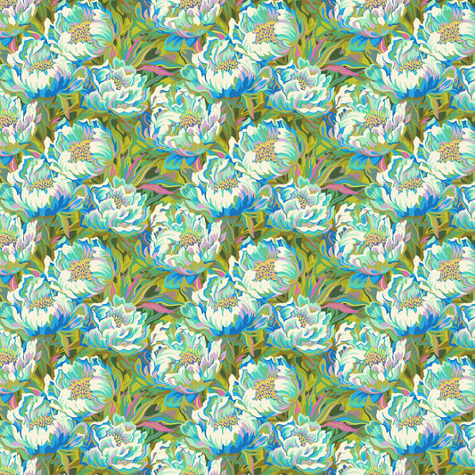 Full Bloom by Heather Bailey Joy Blue 91085-40 Cotton Woven Fabric