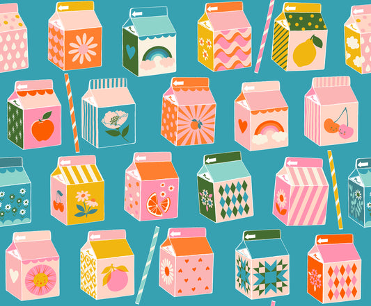 Juicy by Melody Miller of Ruby Star Society Juicy Dark Turquoise    RS0086.15 Cotton Woven Fabric