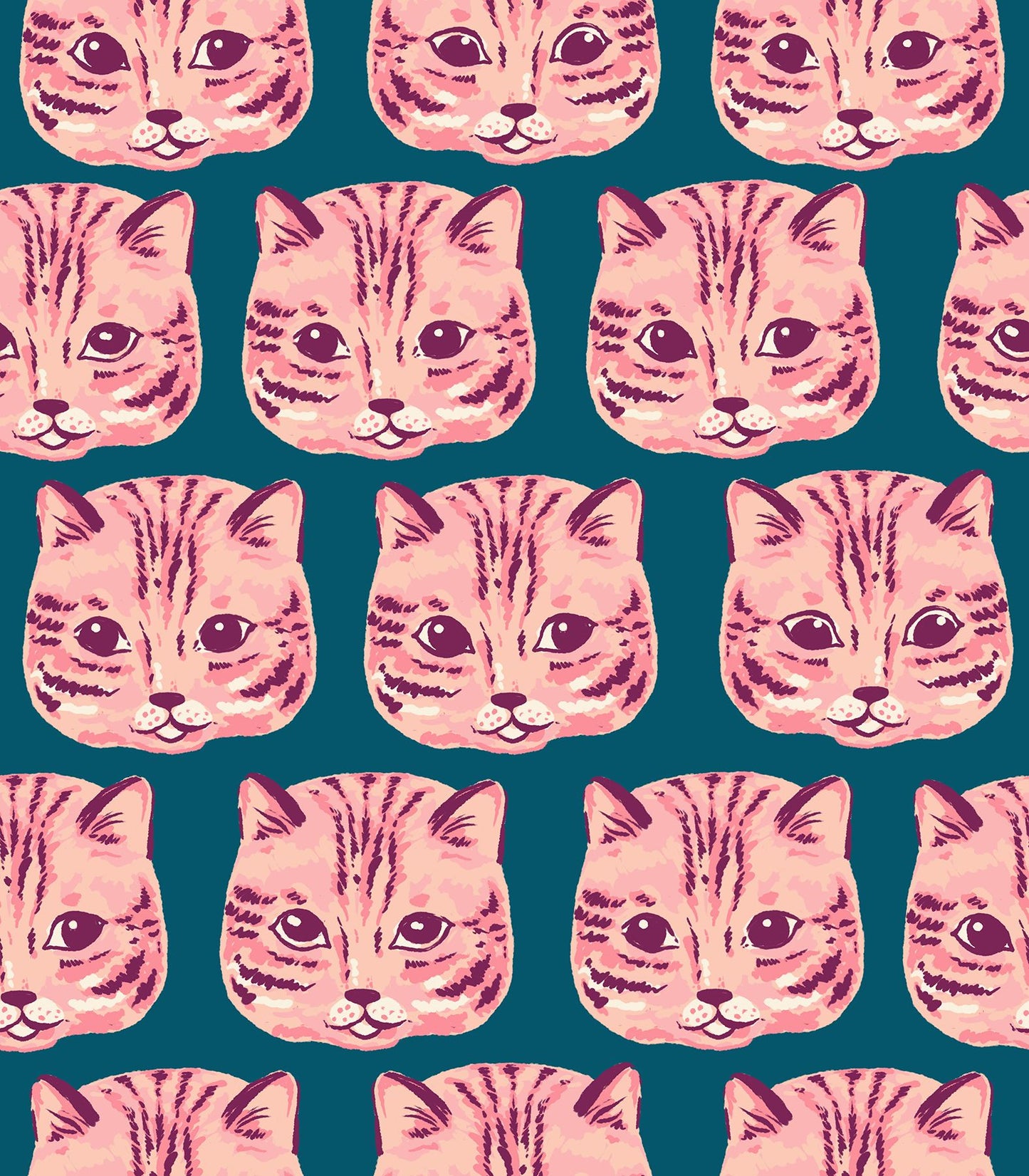 Preorder May 2027: Oops All Cats Warm Teal Canvas RS2153 17L of RSS