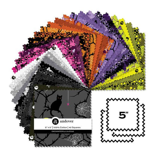 Preorder Apr 2027: Enchanter 5" Charm Pack 5-Ench-42 by Libs Elliott