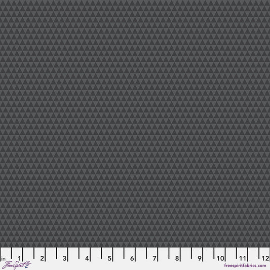 PREORDER ITEM - EXPECTED OCTOBER 2025: Tula Pink Graywork True Colors Kinda Shady Carbon    PWTP263.CARBON Cotton Woven Fabric