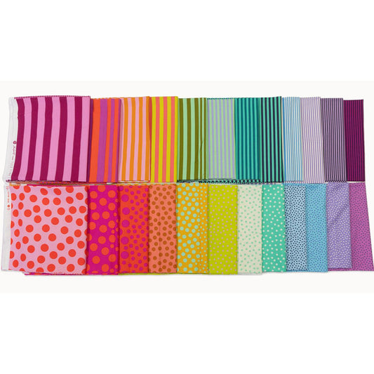 Preorder March 2027: Tula Pink True Colors Sticks and Stones FY Bundle of 24 Prints