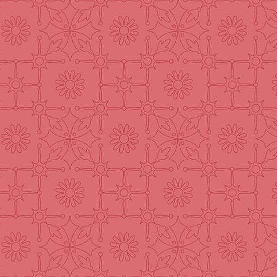 Preorder September 2026: Color Camp Sun Leatherwork Muted Ruby 10429-R by Alison Glass