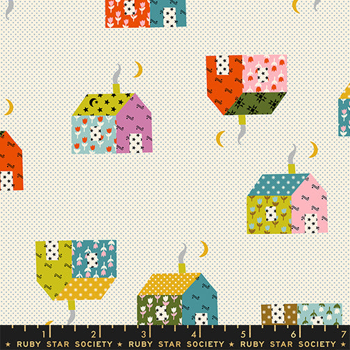 PREORDER ITEM EXPECTED IN MARCH 2026: Mystic Fable by Alexia Marcelle Abegg of Ruby Star Society Little House Natural    RS4146.16. Cotton Woven Fabric