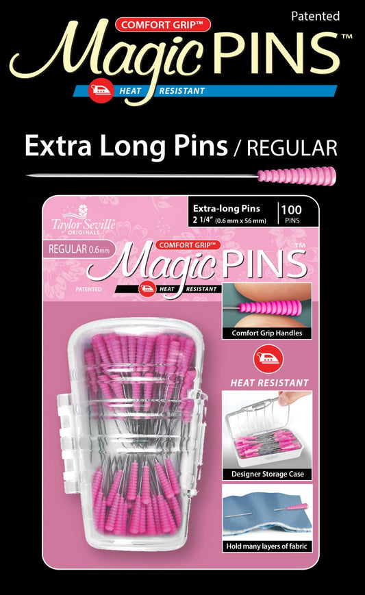 Magic Pins Extra Long Regular 100pc   219553