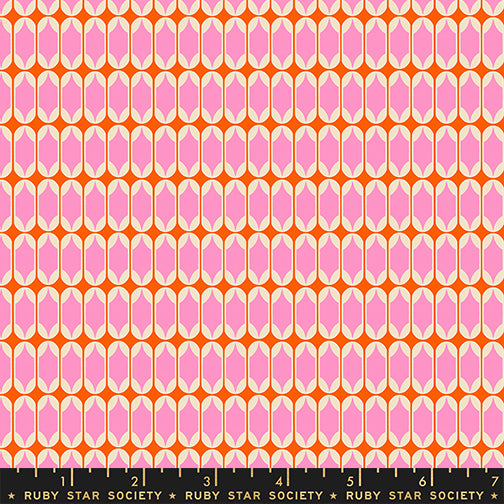 PREORDER ITEM EXPECTED IN FEBRUARY 2026: Trinketry by Melody Miller of Ruby Star Society Matchbook Flamingo    RS0115.12 Cotton Woven Fabric