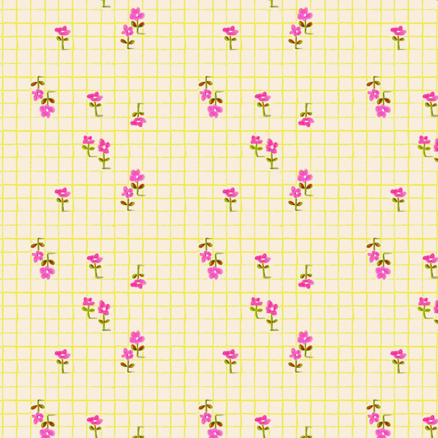Preorder April 2027: Boat Race Trellis Yellow 55609D-21 by Heather Ross