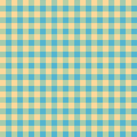 Preorder April 2027: Boat Race Picnic Little Sky Blue 55608D-17 by Heather Ross