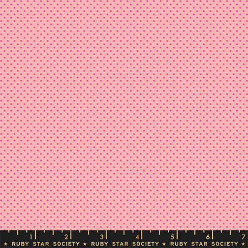 PREORDER ITEM - EXPECTED OCTOBER 2025: Catnap by Alexia Marcelle Abegg of Ruby Star Society Mini Dot Rosebud    RS4102.21 Cotton Woven Fabric
