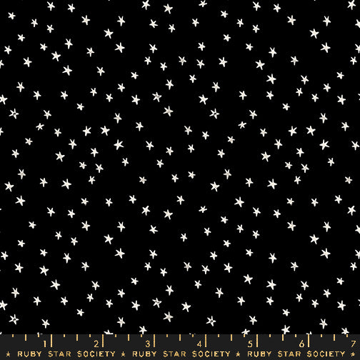 Good Spirits by Ruby Star Society Mini Starry Black    RS5142.16 Cotton Woven Fabric