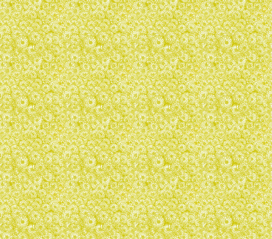 Indelible by Anna Maria Textiles Mums Golden AMT1002-52C Cotton Woven Fabric