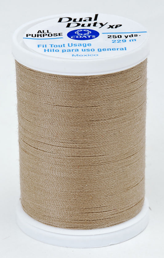 Dual Duty XP All Purpose Polyester Thread Mushroom   S9108540