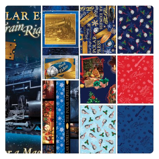 Preorder April 2027: The Polar Express HY Bundle of 7 Prints Plus 2 Panels