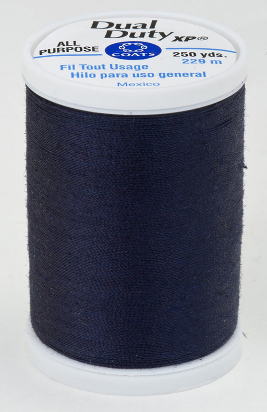 Dual Duty XP All Purpose Polyester Thread Navy   S9104900