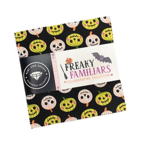 Preorder June 2026: Freaky Familiars Charm Pack 5 in x 5 in of 42 Pieces RS5190PP by RSS